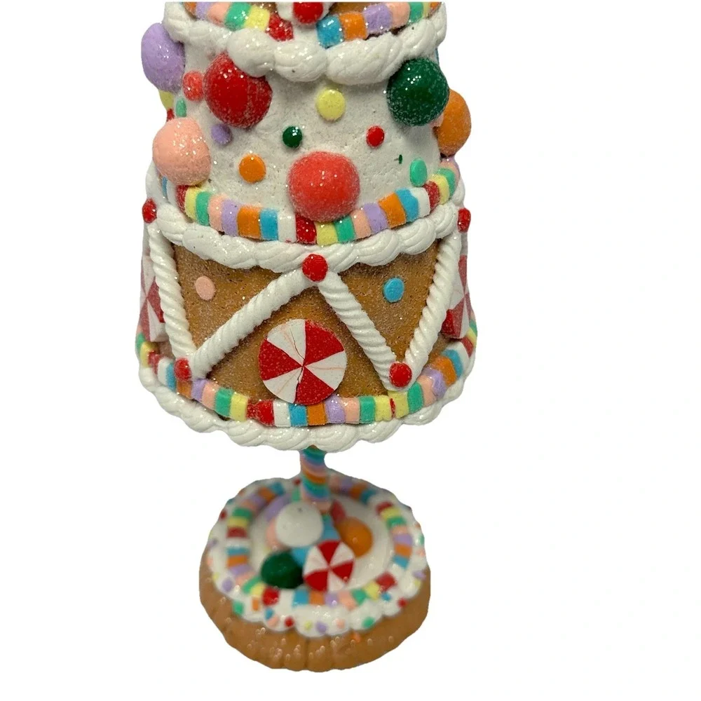 Cupcakes and Cashmere Gingerbread Christmas Tree Candy Decor